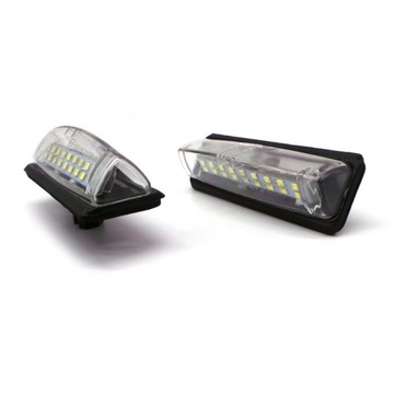 Toyota aurion лампочки реєстрації led 2szt 650lm фото №1