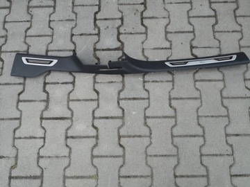 Планка порогова накладка touareg r-line 760853845a фото №1