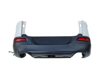 Jeep cherokee kl 2.2 бампер зад комплектный pdc hak фото №1