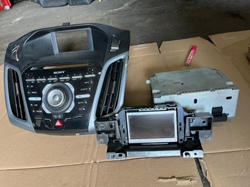 52 ford focus mk3 10-14r радіо sony mp3 bm51-18c815xf am5t-18b955ch фото №1