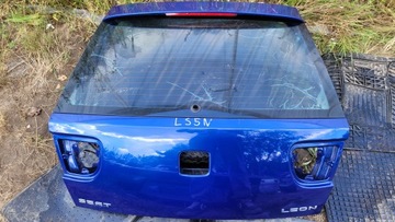 Seat leon i 1 крышка задняя багажника стекло ls5n фото №1