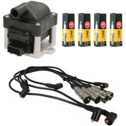 Котушка дроти кабелі запалювання свічки ibiza 1993- фото №1