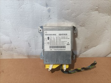 Датчик модуль подушка безопасности a2048706826 mercedes w204 фото №1