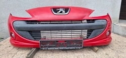 Peugeot 206+ plus 2009- бампер перед противотуманные фары комплектный 9686460377 фото №1