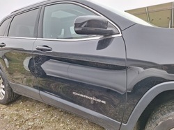 Дверь правые перед передние правые jeep cherokee v kl 2013-2020 pxr чёрные фото №1