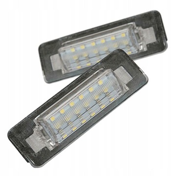 Підсвічування led номерного знака mercedes c-klasa w202 фото №1