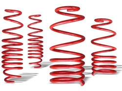 Пружини спортивні vw golf 5 v 03-09r 40/40mm фото №1