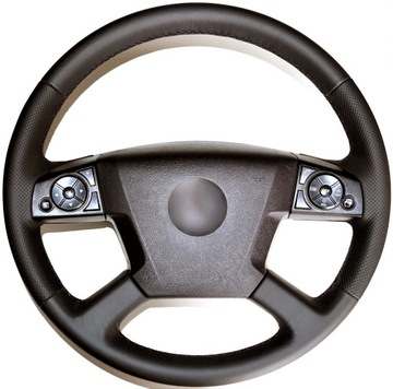 Кермо tir mercedes atego iii 3 actros mp4 обшивка шкіра 96 фото №1