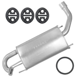 Глушник кінцевий mazda mx5 ii 2 nb 1.6 1.8 хомути фото №1