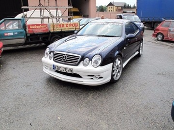 Пороги mercedes clk w208 накладки порогові комплект лівий + правий фото №1