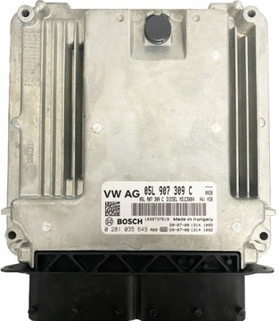 Ecu skoda octavia 2.0 05l907309c 0281035649 фото №1