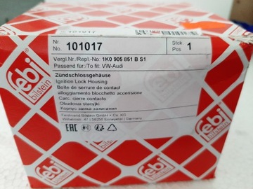 Корпус замок зажигания 101017 febi bilstein фото №1