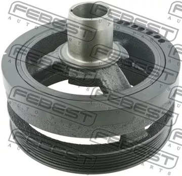 Колесо ременное вала коленчатого crds-grch febest колесо фото №1