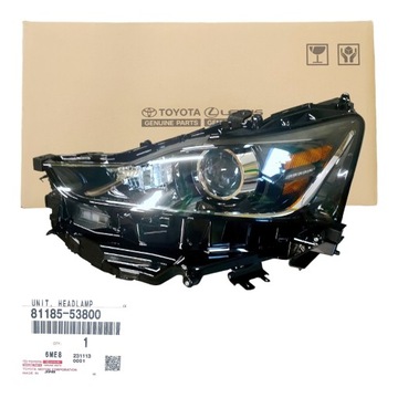 Lexus is лампа фара левый 8118553800 новая оригинал фото №1