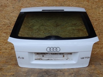 Audi a3 8p 8p3 3d 03-12 кришка зад задня багажника ly9c 09r 2009 фото №1
