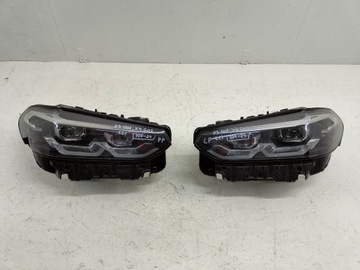 Лампа левая правая перед полный led x3 g01 x4 g02 lci фото №1