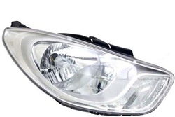 Фара h4 электрический з двигателем цвет вкладыш фото №1