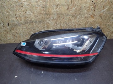 Лампа перед левая vw golf vii 7 gti ксенон фото №1