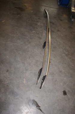 Mercedes ml w166 рейлинги крышные оригинал фото №1