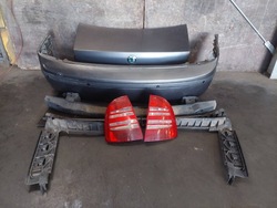 Бампер зад + лампи skoda superb i 9152 фото №1