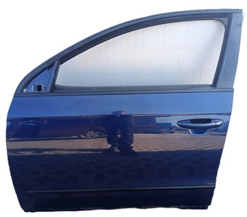 Двері лівий перед vw passat b6 ld5q фото №1