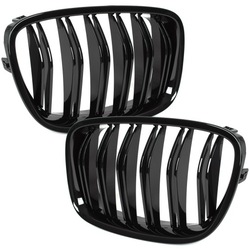 Решётки радиатора решётка радиатора решётка решётка do bmw f07 2009-2017 m-style глянцевый чёрный фото №1