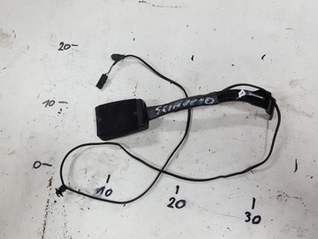 Vw scirocco 08r- застібка ременя права перед фото №1