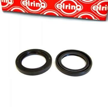 Сальник вала 35x49x6 elring do geely gc2 1.3 фото №1