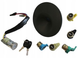 Замок запалювання вкладиші kpl двері nissan kubistar 1998-08 фото №1