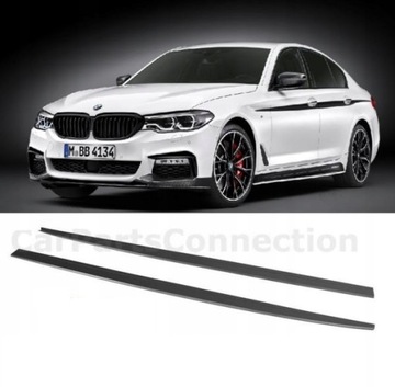 Планки pod пороги наклейки bmw g30 17- performance фото №1