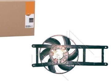 Вентилятор радиатор fiat panda 03- -ac nrf фото №1