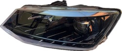 Лампа левая skoda fabia iii 3 линза + led 6v1941015b фото №1