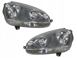 Комплект фары vw golf v jetta 2003-2010 фото №1