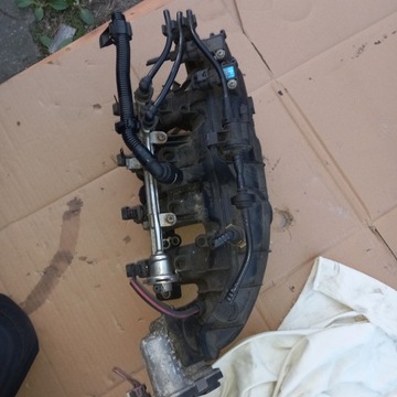 Коллектор всасывающий opel meriva ii b astra iv j 1.4t a14net a14nel дроссельная заслонка фото №1