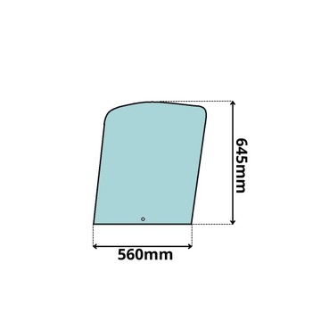 Скло ліва bok опускна двері nissan primastar 0248 фото №1