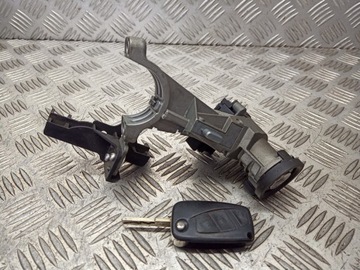 Замок зажигания з ключом fiat grande punto 1.4 01098401 фото №1