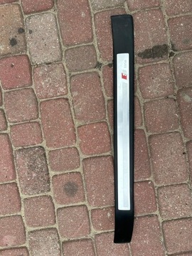 Планка накладка порогова ліва перед audi a4 b7 8e0853373a фото №1