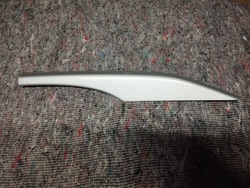 Renault koleos 1 i заглушка защита рейлинг левый зад задняя фото №1