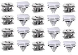 Клипсы планки пороговой galaxy kuga mondeo s max transit ecosport tourneo 10 фото №1