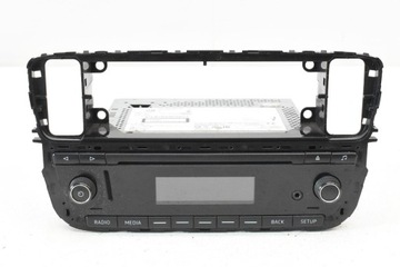 Радио радиопроигрыватель cd aux медиа 1st035867b skoda citigo рестайлинг 17-20 фото №1