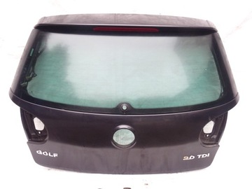 Крышка стекло зад задняя заднее vw golf v 5 1k0 хэтчбек htb hb 5 дверь lc9z фото №1