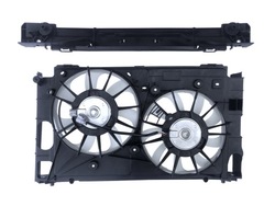 Вентилятор + крепление chł. toyota auris 2007-2015 фото №1