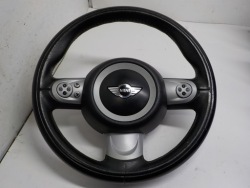 Mini cooper r56 r57 r58 r60 countryman кермо шкіра мульті подушка фото №1