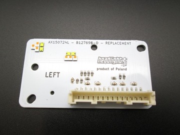 Модуль led drl jeż renault megane iv 4 рестайлинг света дневные фото №1