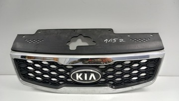 Kia rio ii рестайлінг решітка решітка радіатора хром фото №1