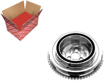 Колесо ременное вала fiat panda van 1.2 натуральный power фото №1