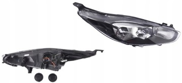 Фара лампа правый ford fiesta 13-17 tyc фото №1