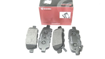 Тормозные колодки зад koleos x-trial qashqai brembo фото №1