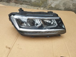 Лампа перед правая vw tiguan ii полный led фото №1