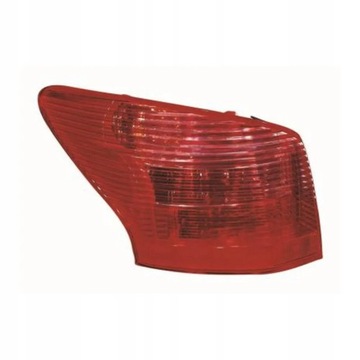 Лампа зад задняя peugeot 407 '04- левая depo фото №1